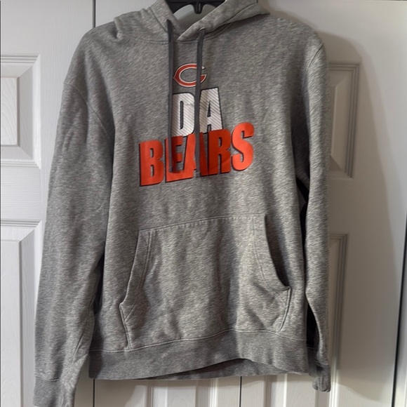 Nike Other - Nike Gray and Orange Athletic Sweatshirt Chicago Bears Men's M